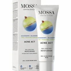 Kosteusvoide Mossa 50 ml Acne Act Non-Comedogenic