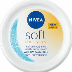 Kosteusvoide Nivea 100 ml Soft Daily UV SK 15