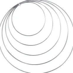 Kranssipohjasetti Iisi 5 kpl 15-35 cm metalli
