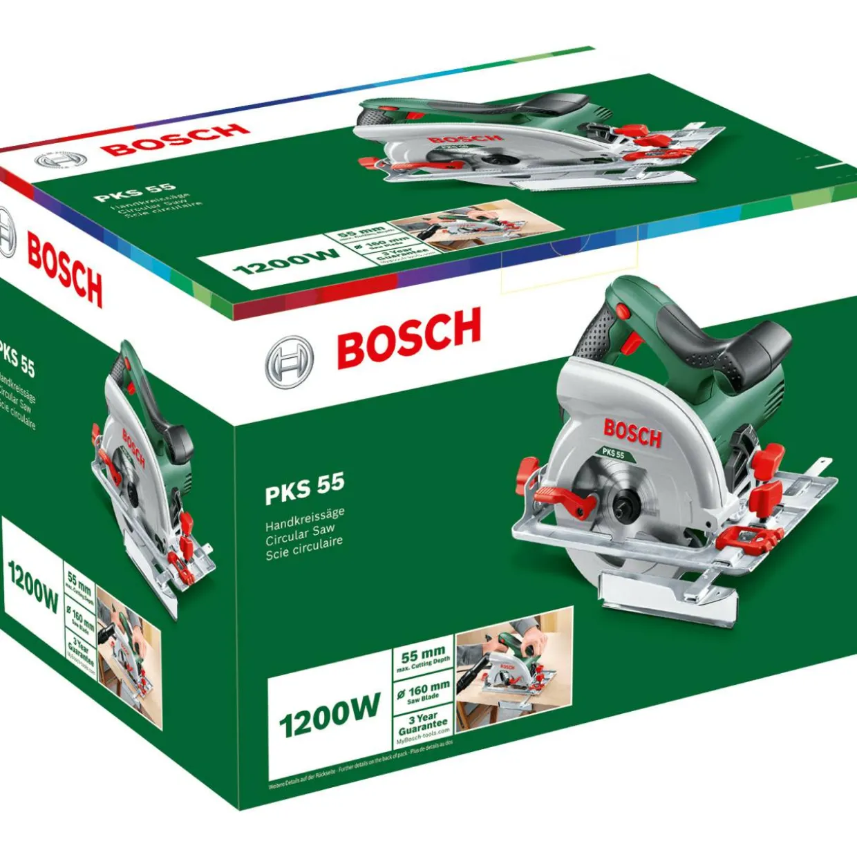 Käsipyörösaha Bosch PKS 55