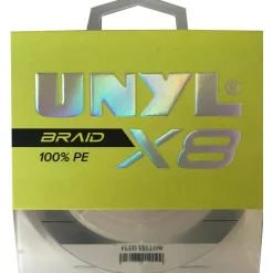 Kuitusiima Unyl Braid X8, keltainen