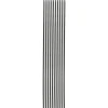 Kukkakeppi 10 kpl 90 cm musta