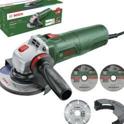 Kulmahiomakone Bosch UniversalGrind 8500-125 + timanttilaikka ja 2 katkaisulaikkaa