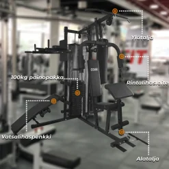 Kuntokeskus Core, 100 kg painopakka