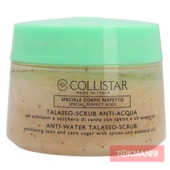 Kuorintavoide, Collistar 700 g Anti-Water Talasso Salts And Cane Sugar With Spices And Essential Oils