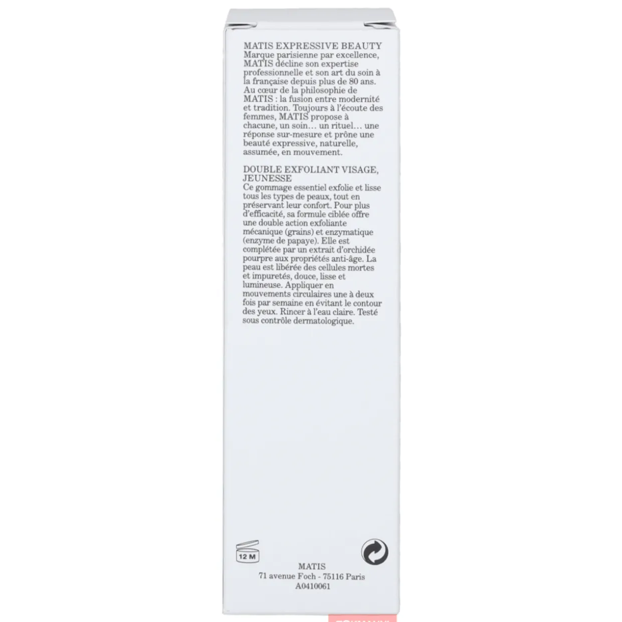 Kuorintavoide, Matis 50 ml Reponse Fondamentale Authentik-Scrub