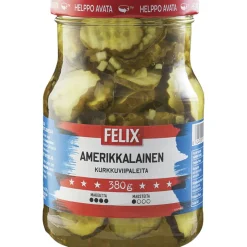 Kurkkuviipale Felix 730 / 380 g Amerikkalainen