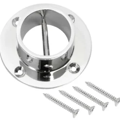 Köyden seinäkiinnike Ø 36 mm kromattu
