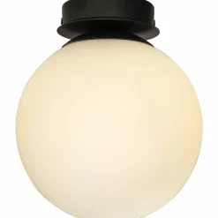 Kylpyhuoneen plafondi Aneta Lighting Lido musta/valkoinen