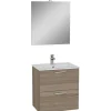 Kylpyhuonekalustesetti Vitra 3in1 Mia 60 cm tammi