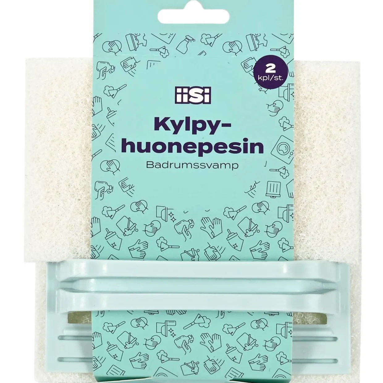 Kylpyhuonepesin Iisi 2 kpl kahvalla