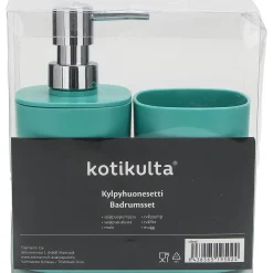 Kylpyhuonesetti Kotikulta 3 osaa vihreä