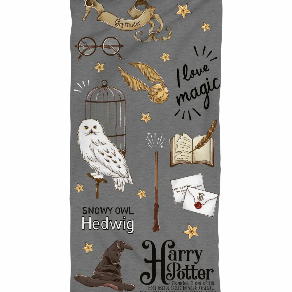 Kylpypyyhe 70 x 140 cm Harry Potter