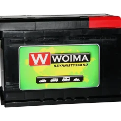 Käynnistysakku Woima SMF 75 Ah 278 x 175 x 190 -/+ 680A EN