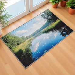Kynnysmatto Village's 50 x 80 cm Kesäjärvi
