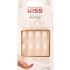 Kynsisetti Kiss Salon Acrylic Nude French Coffin