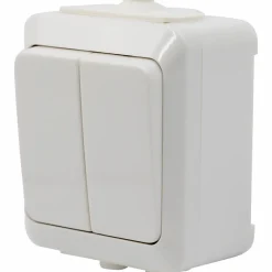 Kytkin Egant IP44 pinta 2-osainen