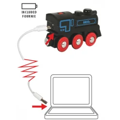 Ladattava veturi USB-johdolla Brio 33599
