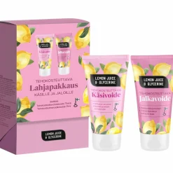 Lahjapakkaus Lemon Juice & Glycerine 2 x 75 ml tehokosteuttava