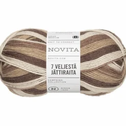 Lanka Novita 150 g 7 Veljestä Jättiraita
