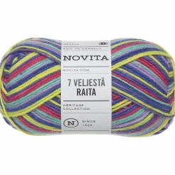 Lanka Novita 100 g 7 Veljestä Raita