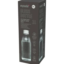 Lasipullo Mysoda 1 l hopea