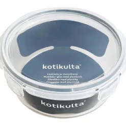 Lasirasia Kotikulta 950 ml muovikannella pyöreä
