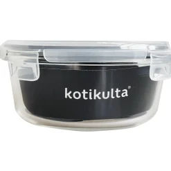 Lasirasia Kotikulta 950 ml muovikannella pyöreä