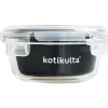 Lasirasia Kotikulta 400 ml muovikannella pyöreä