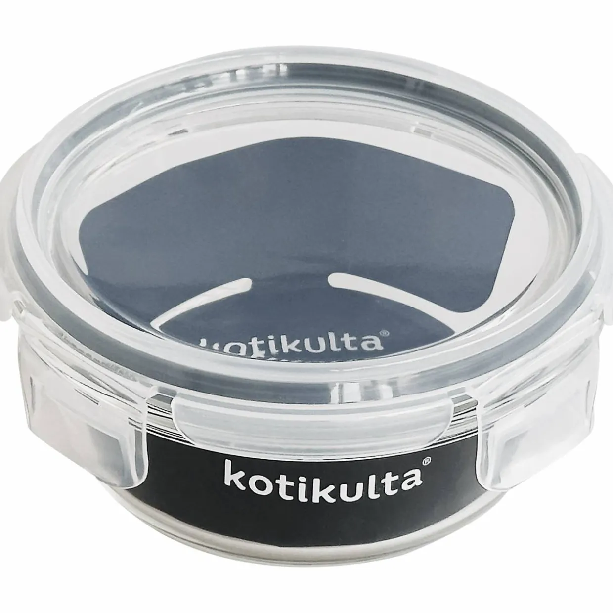 Lasirasia Kotikulta 400 ml muovikannella pyöreä