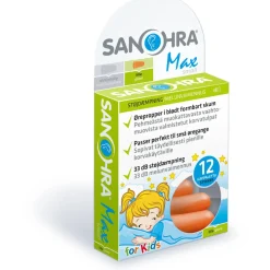Lasten korvatulpat Sanohra 6 paria Max