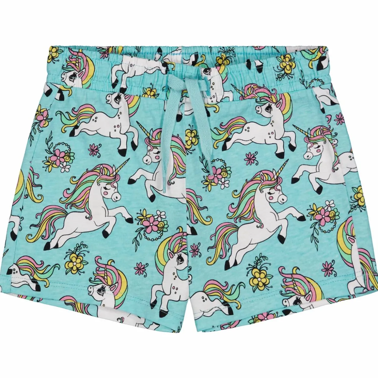 Lasten shortsisetti Peuhu Janea+Rosali Unicorn