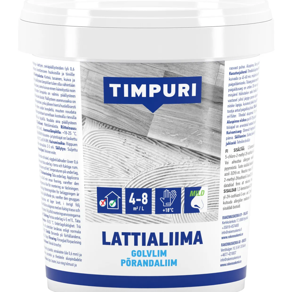 Lattialiima Timpuri 1 l