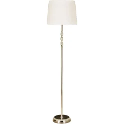 Lattiavalaisin Aneta Lighting Johanna, kromi/valkoinen