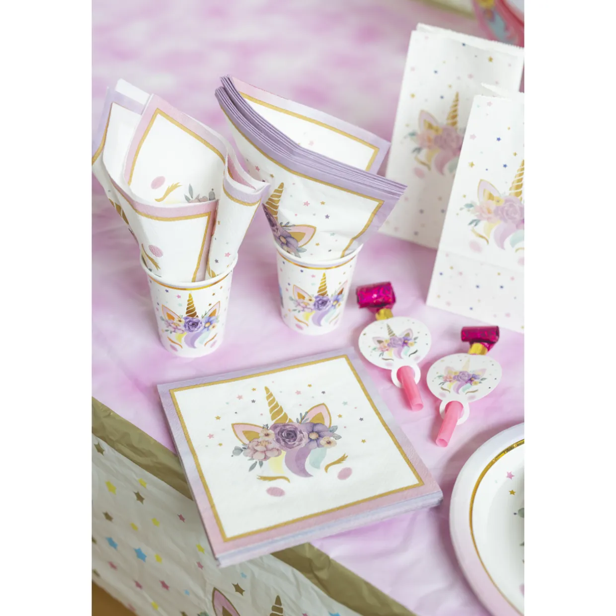 Lautasliina Let's Party 20 kpl 33 cm Yksisarvinen