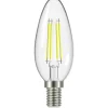 LED-filamenttilamppu C35 840 470lm E14 kirkas