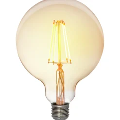 LED-globelamppu AMBER antiikki 5 W POP-125 2200 K kirkas E27 125 lm