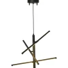 LED-kattovalaisin Aneta Lighting Stecco, musta