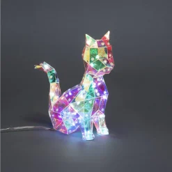 LED-koristevalo kissa 19,5 cm