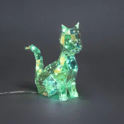 LED-koristevalo kissa 19,5 cm