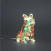 LED-koristevalo koira RGB 21 cm