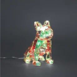 LED-koristevalo koira RGB 21 cm