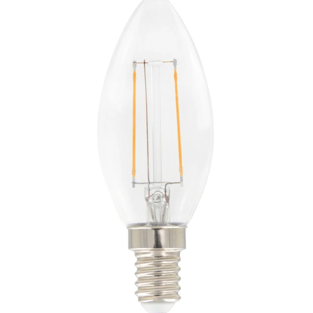 LED-kynttilälamppu kirkas 1,4 W E14 filam. 136 lm 360°