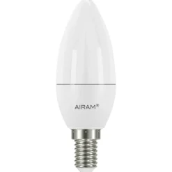 LED-kynttilälamppu, opaali, 4,9 W E14 470 lm