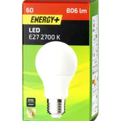 LED-lamppu 806 lm A60 E27