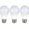 LED-lamppu 470 lm E27 A60 4000K, 3 kpl