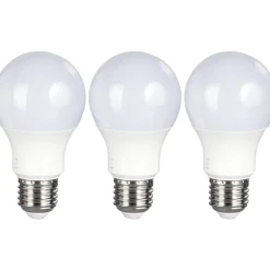 LED-lamppu 470 lm E27 A60 4000K, 3 kpl