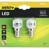 LED-lamppu 136 lm T25 E14 2700 K, 2 kpl