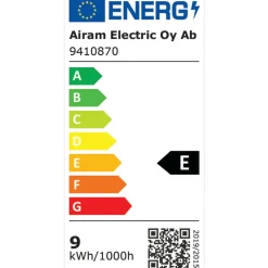 LED-lamppu Airam A60 930 1055 lm E27 FIL 2BX