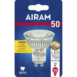 LED-lamppu PAR16 4 W GU10 36° kirkas lasi 345 lm